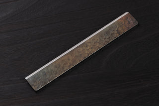 Kurogane Kazura hand-forged steel ruler, 6.3 in.