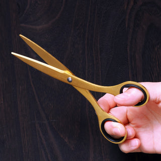 ALLEX Office Scissors Titanium Coated S-165T / Hayashi Cutlery