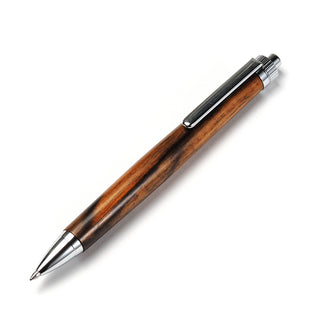 Precious Wood Black Persimmon Thick Urushi-Finished Pen