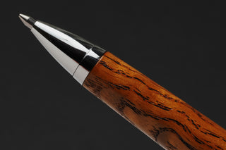 Precious Wood Ash Burl Thick Urushi-Finished Pen