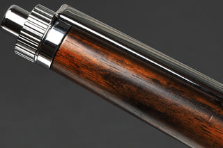 Precious Wood Black Persimmon Thick Urushi-Finished Pen