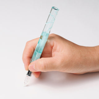 Guitar Glass Pen Aurora (With Cap)