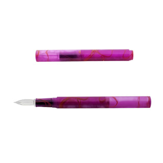 Guitar Glass Pen Aurora (With Cap)