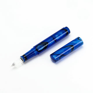 Guitar Glass Pen Aurora (With Cap) - cosmo blue