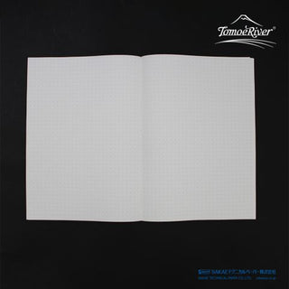A5 [Tomoe River FP] Softcover Notebook White 160 pages 5mm Dot Grid / SAKAE Technical Paper