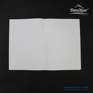 A5 [Tomoe River FP] Softcover Notebook White 160 pages 5mm Grid / SAKAE Technical Paper