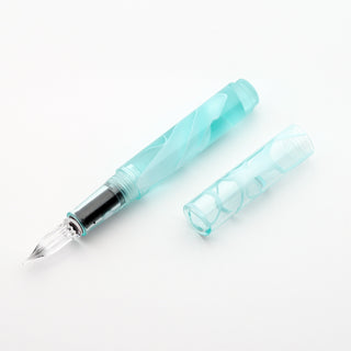 Guitar Glass Pen Aurora (With Cap) - ice mint