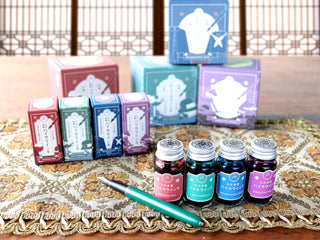 Guitar Taisho Roman Haikara Ink 4-Color Set