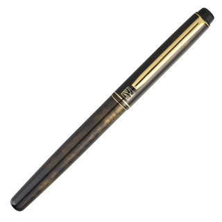 Kuretake Fountain Brush Pen “Sen” Tortoiseshell Style Gold / Kuretake