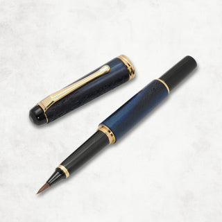 Kuretake Fountain Brush Pen Yume Ginga Deer Antler Ancient Indigo Dye  Kuretake