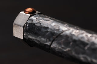 Kurogane Kazura Maki-hari Ballpoint Pen Hammered Finish / Inoue Tool Works