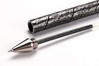 Kurogane Kazura Maki-hari Ballpoint Pen Hammered Finish / Inoue Tool Works